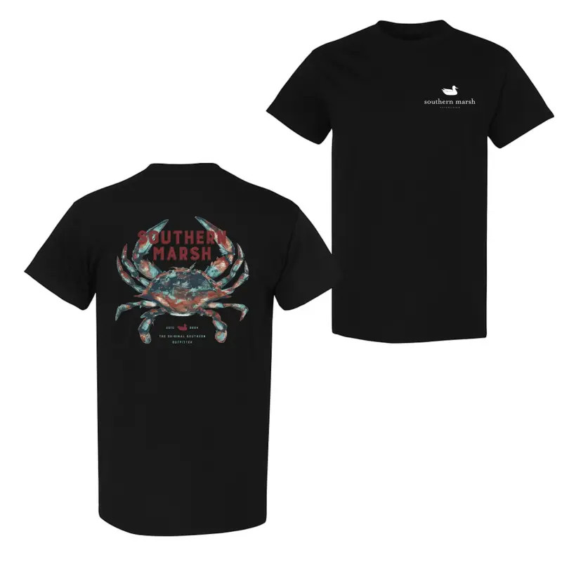 Unisex Southern Marsh Outdoor Lifestyle Graphic Cotton T-Shirt gallery