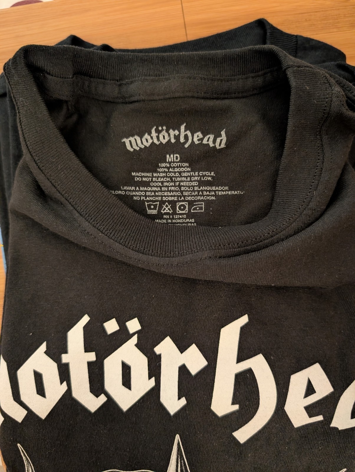 Officially Licensed Double-Sided Motorhead England Rock Band T-Shirt Merch gallery