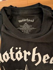 Officially Licensed Double-Sided Motorhead England Rock Band T-Shirt Merch