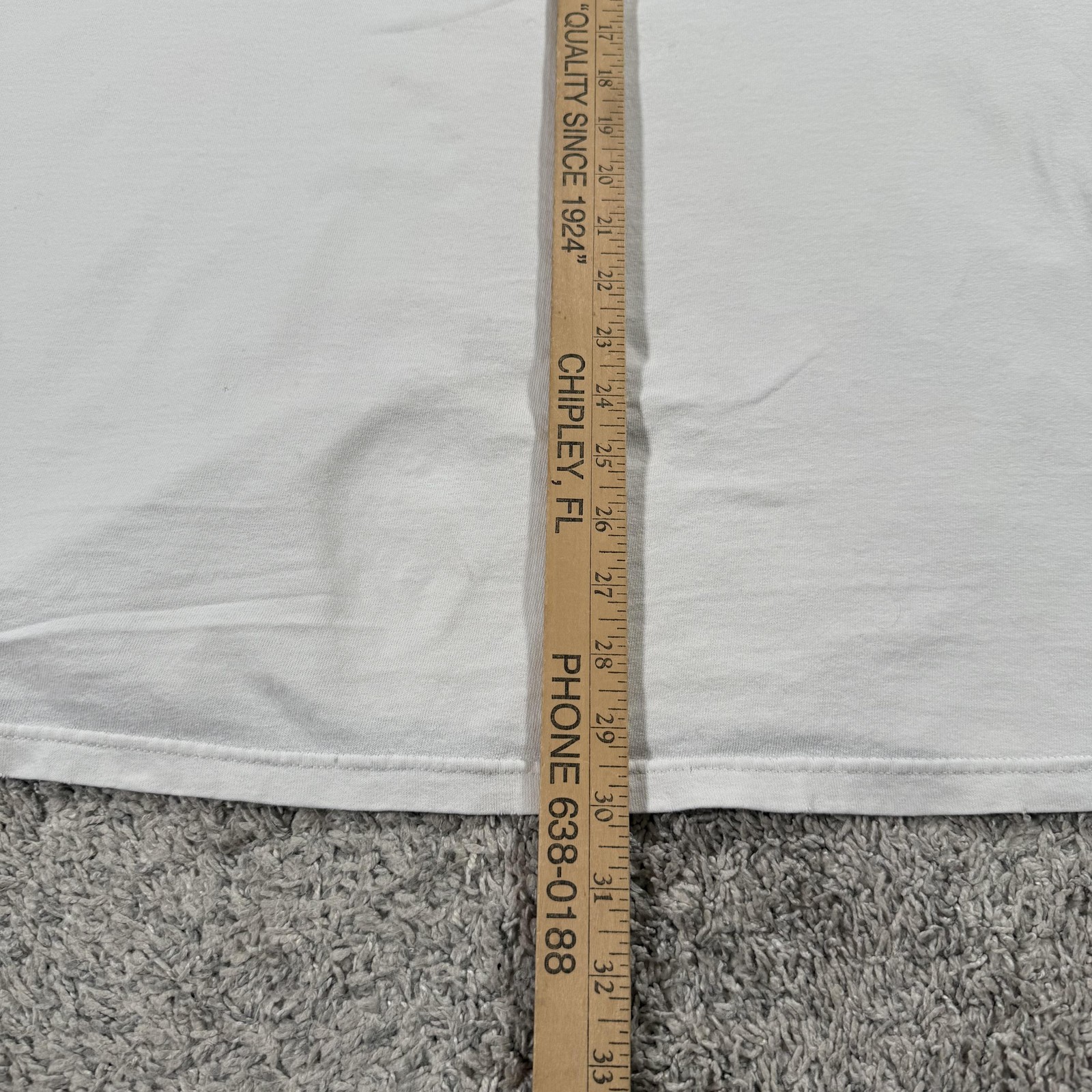 Anvil Shirt Mens 2XL White Panda Bamboo Pocket Graphic Back Print Tee Cute gallery