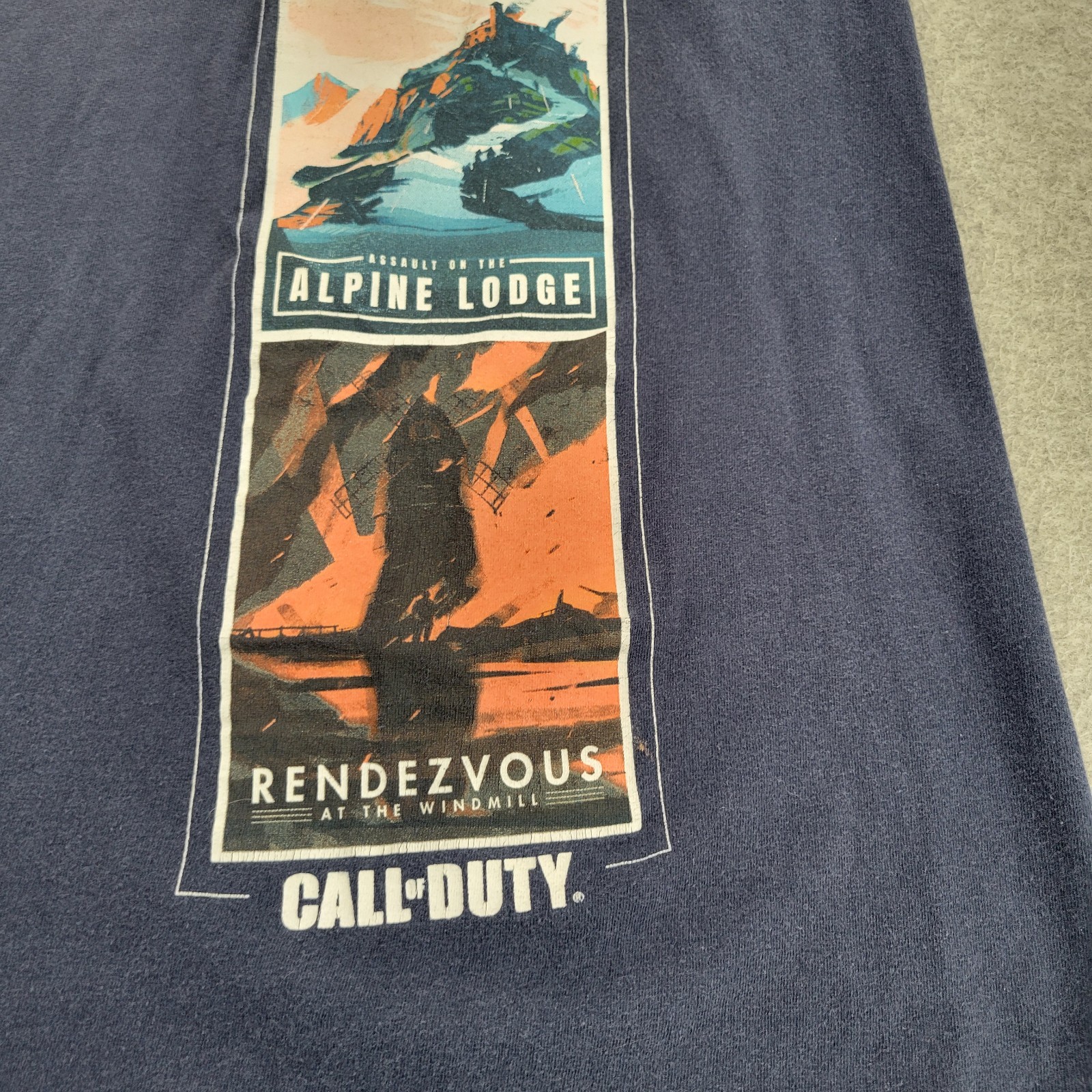 Call Of Duty Vanguard Shirt Mens Medium Pacific Alpine Lodge Rendezvous Promo gallery