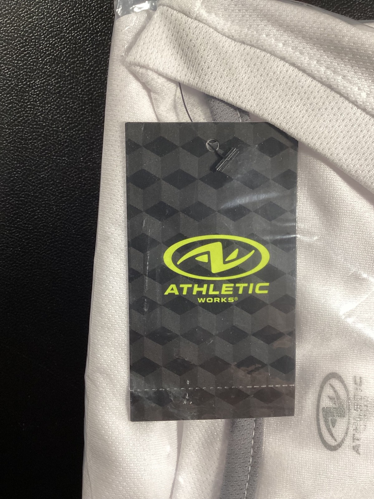 ATHLETIC WORKS VIVID WHITE SHORT SLEEVE T-SHIRT NEW SIZE 4XL (58-60) LAST ONE! gallery