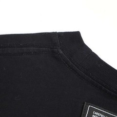 RAF SIMONS 21AW Oversized Long Sleeve Cut Saw 19001-0099 Black XS Used MESC-0