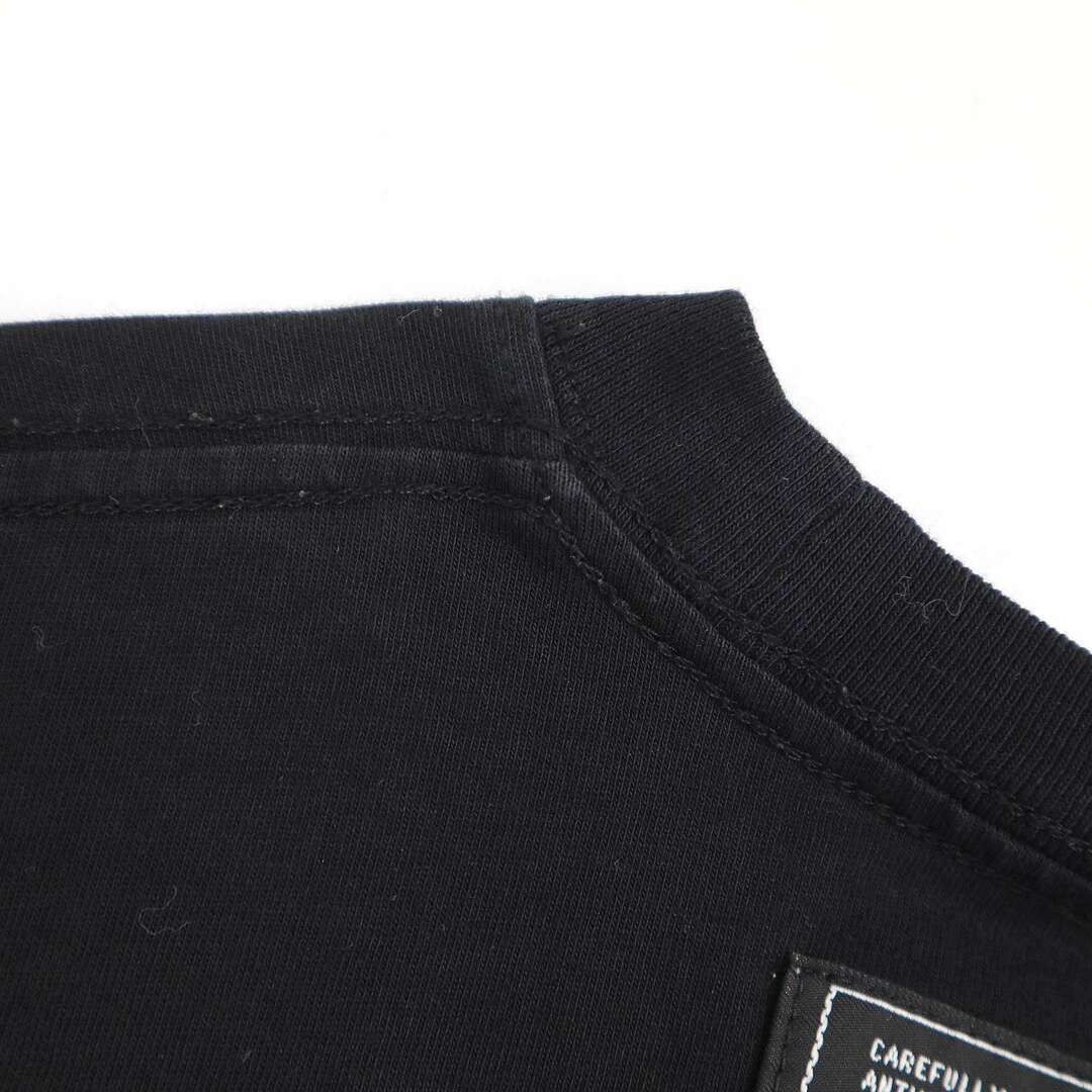 RAF SIMONS 21AW Oversized Long Sleeve Cut Saw 19001-0099 Black XS Used MESC-0 gallery