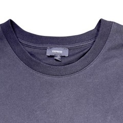 Express Black Classic Fit Premium Weight Short Sleeve T-Shirt Sz Mediun