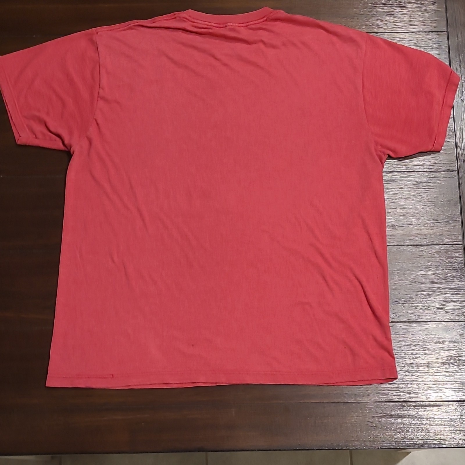 Hurley Graphic T-Shirt Red Men's Large Short Sleeve Classic Crew Neck gallery