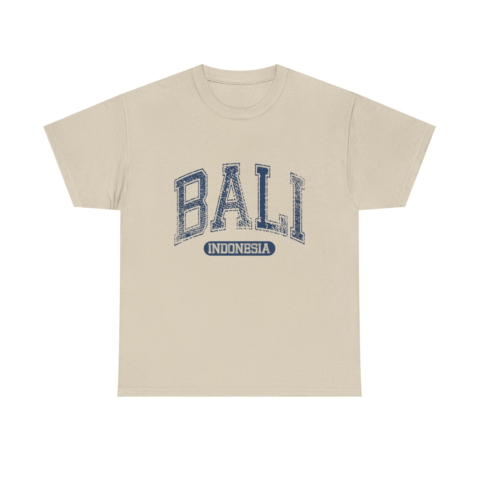 Bali Indonesia Classic Varsity Style T-Shirt SummerVintage Retro Tee