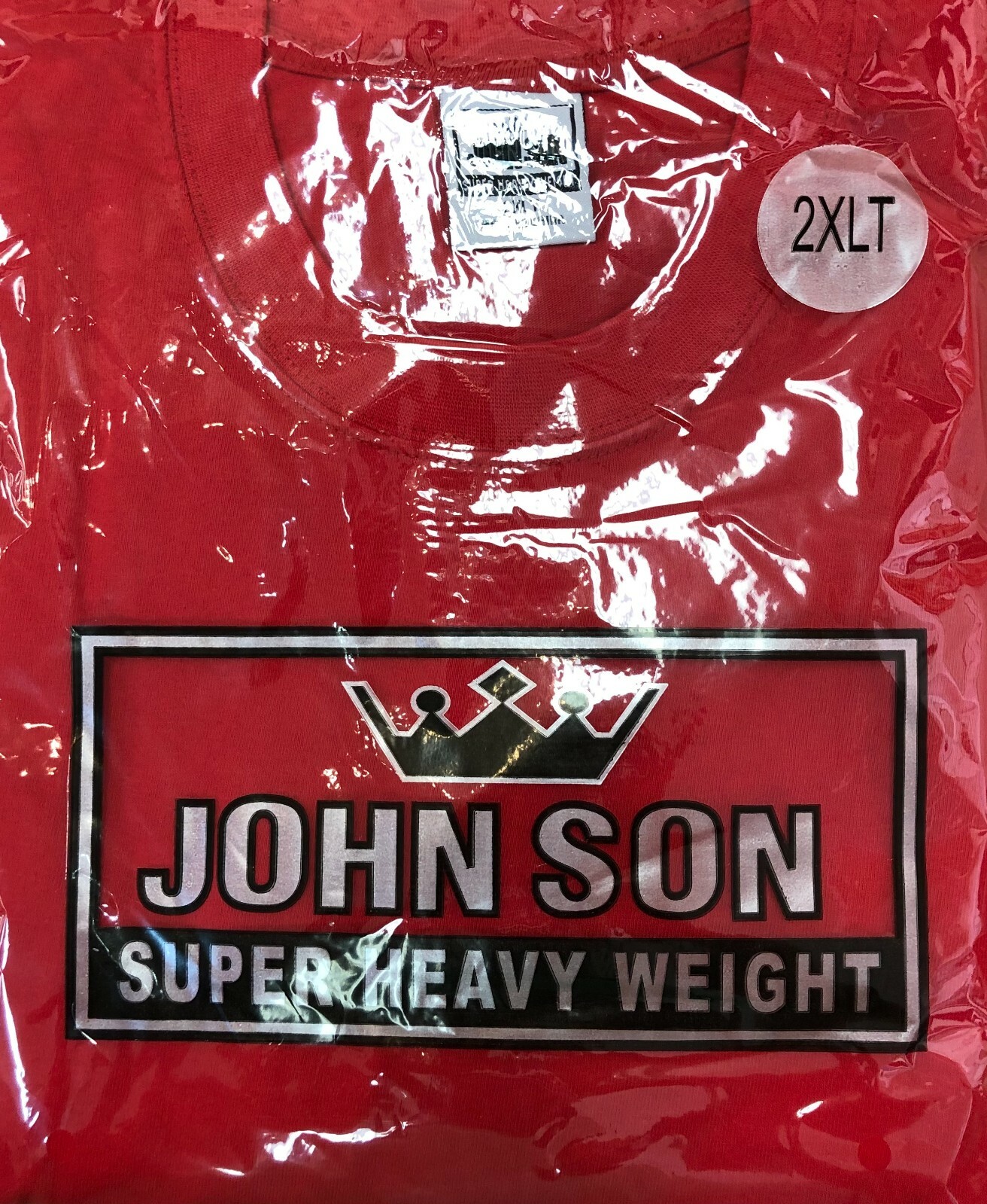 Plain Tall T-shirts BULK Round Neck[JOHN SON]Super Heavy Weight[ L~7XL] Big Size gallery