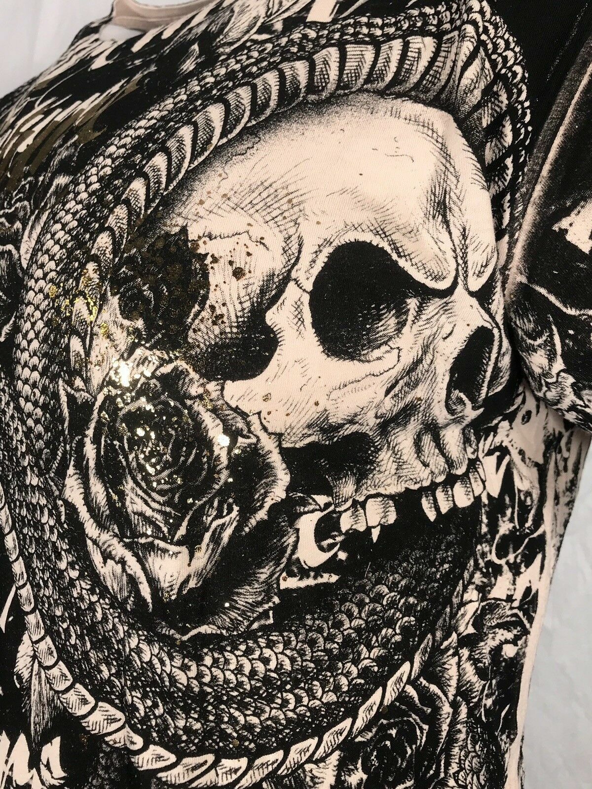 Xtreme Couture By Affliction Men's T-Shirt BLACKTOOTH Skull Biker MMA XS-5X gallery