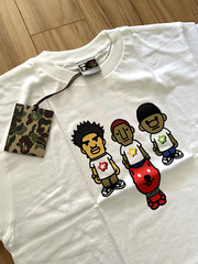 N.E.R.D x A Bathing Ape Bape Fly or Die Milo T-Shirt