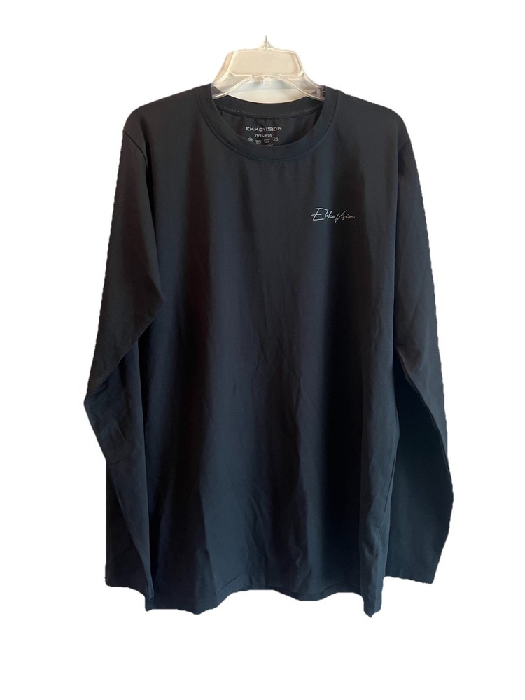 Ekkovision Men’s Size XL Black Long Sleeve T Shirt