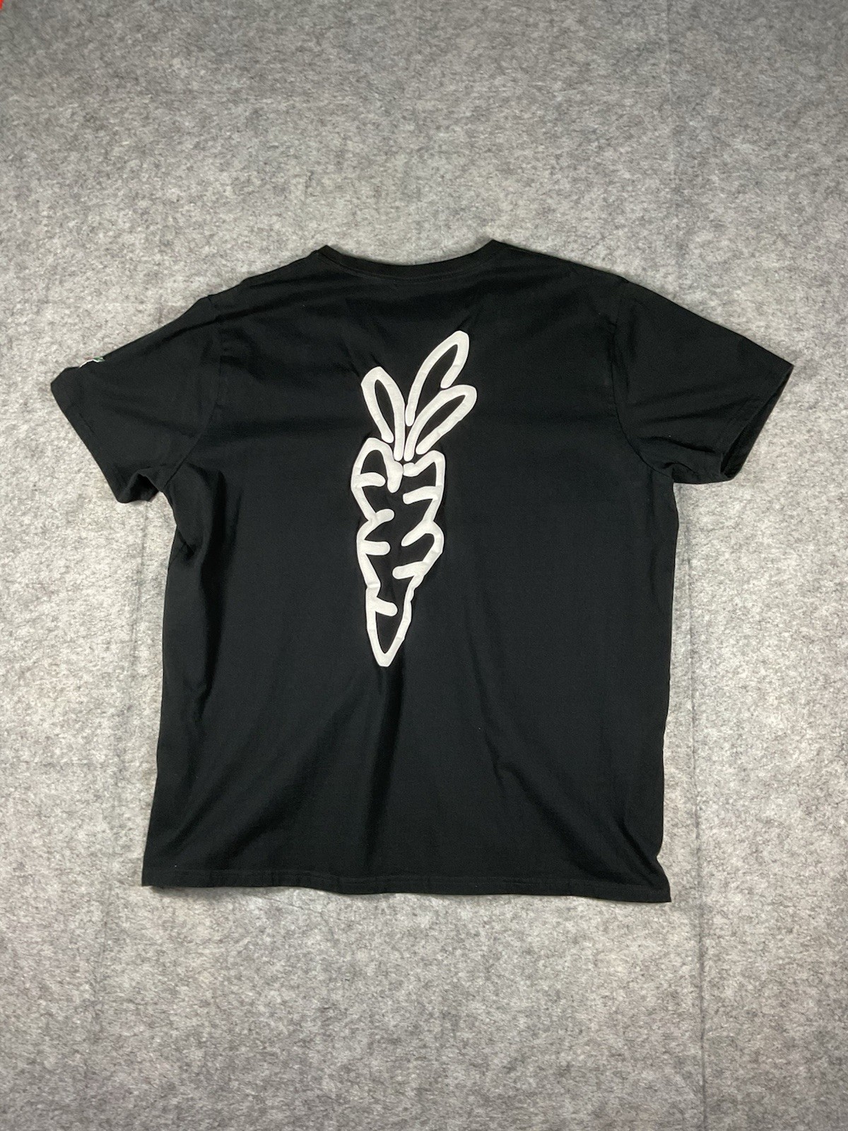 Carrots By Anwar Carrots Men's Graphic Logo T-Shirt 3XL Black And White gallery