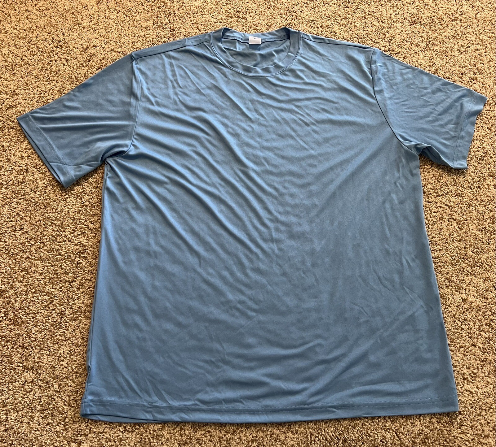 Sport-Tek Adult Short Sleeve T-Shirt Blue Size XL