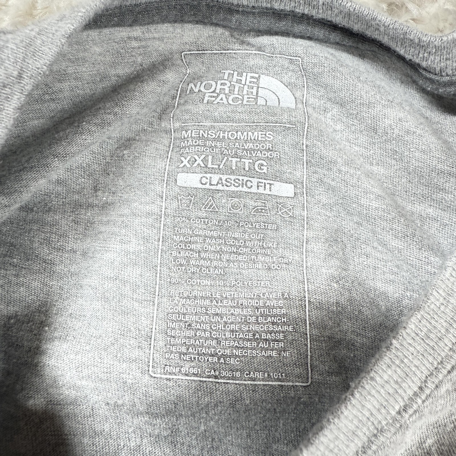 The North Face T Shirt Mens 2XL Gray Roam Bison Classic Fit Dadcore Animalcore gallery