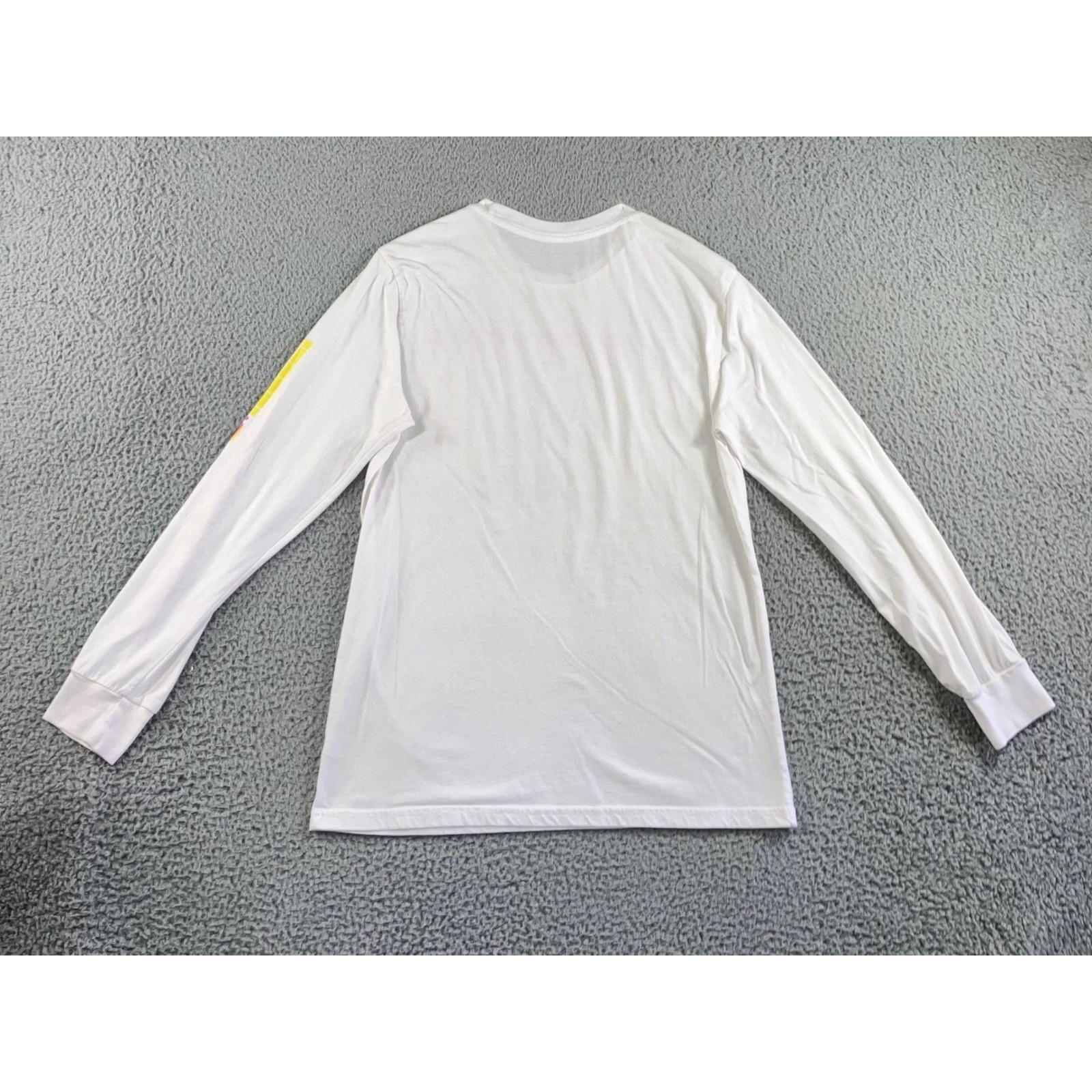 Sailor Moon Long Sleeve Graphic T-Shirt Men M White Moon Prism Power Make Up gallery