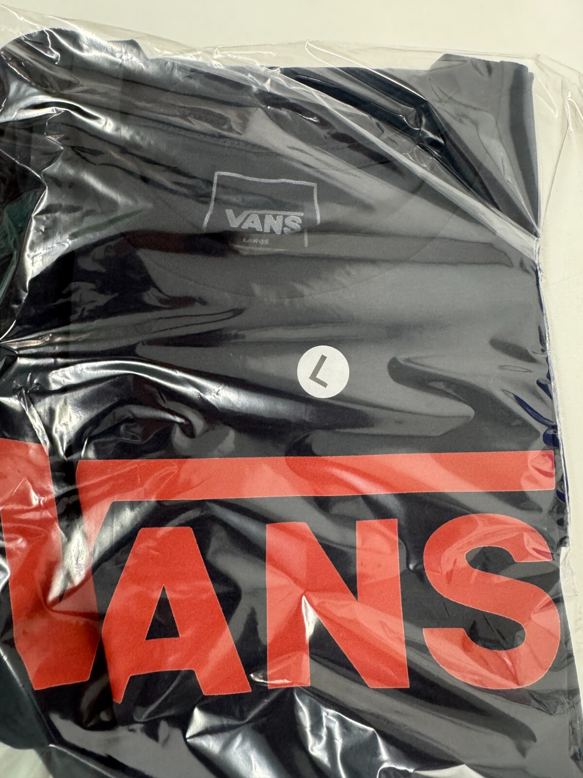 VANS MENS LOGO NAVY PREMIUM T SHIRT NEW gallery