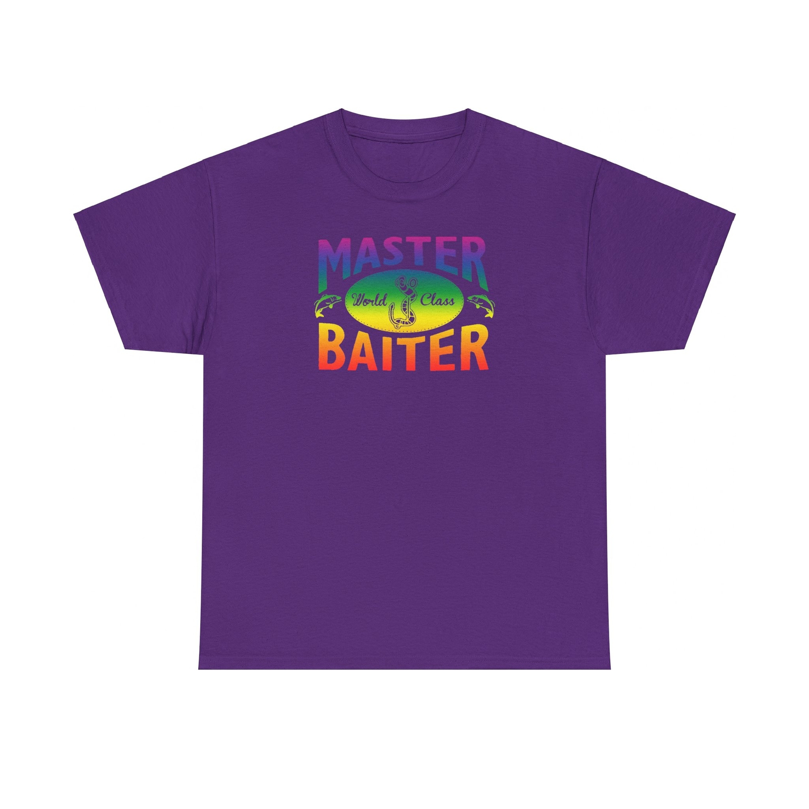 World Class Fishing Master Baiter Unisex Heavy Cotton Gildan Style 5000 T-Shirt