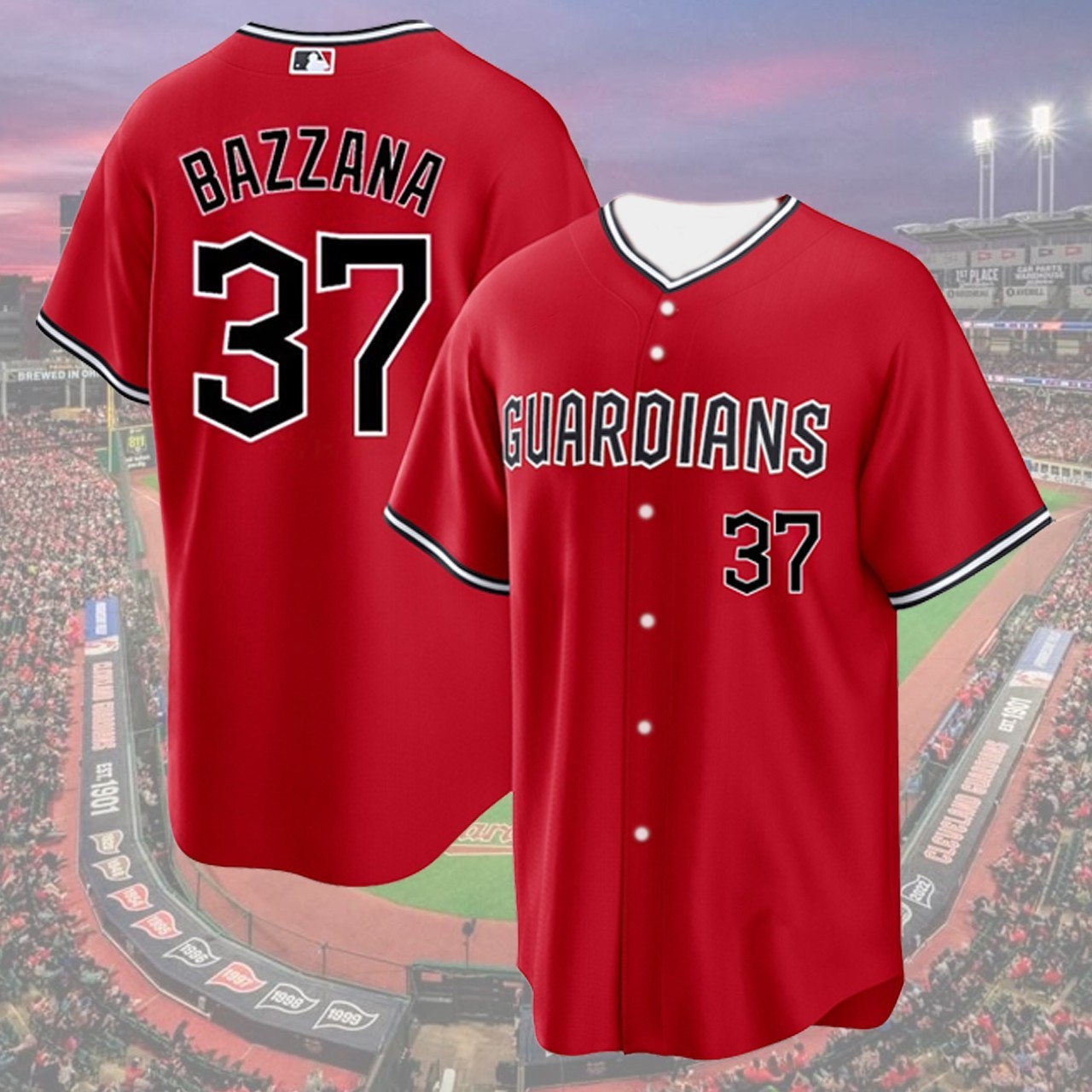 HOT! Travis #37 Bazzana Cleveland Team 2026 Name And Number Gift - All Printed gallery