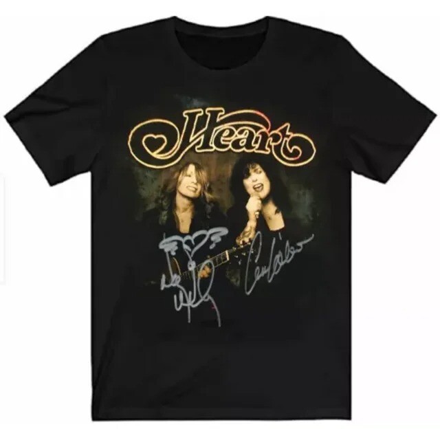 Heart Band Album Rock Band Signature shirt Black Unisex gallery