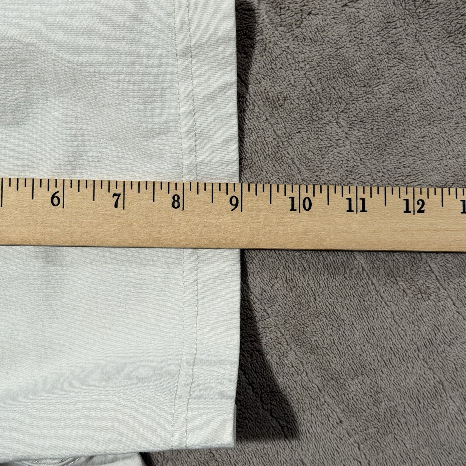 L.L Bean lvory Traditional Fit XL Mens T Shirt Short Sleeve Beige Summer Casual gallery