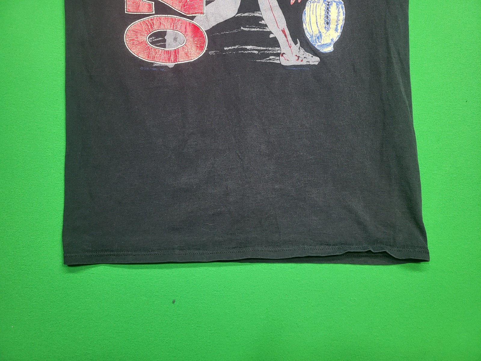Vintage Ozzie Smith The Wizard T-Shirt Men's Black Graphic Print See Measurement gallery