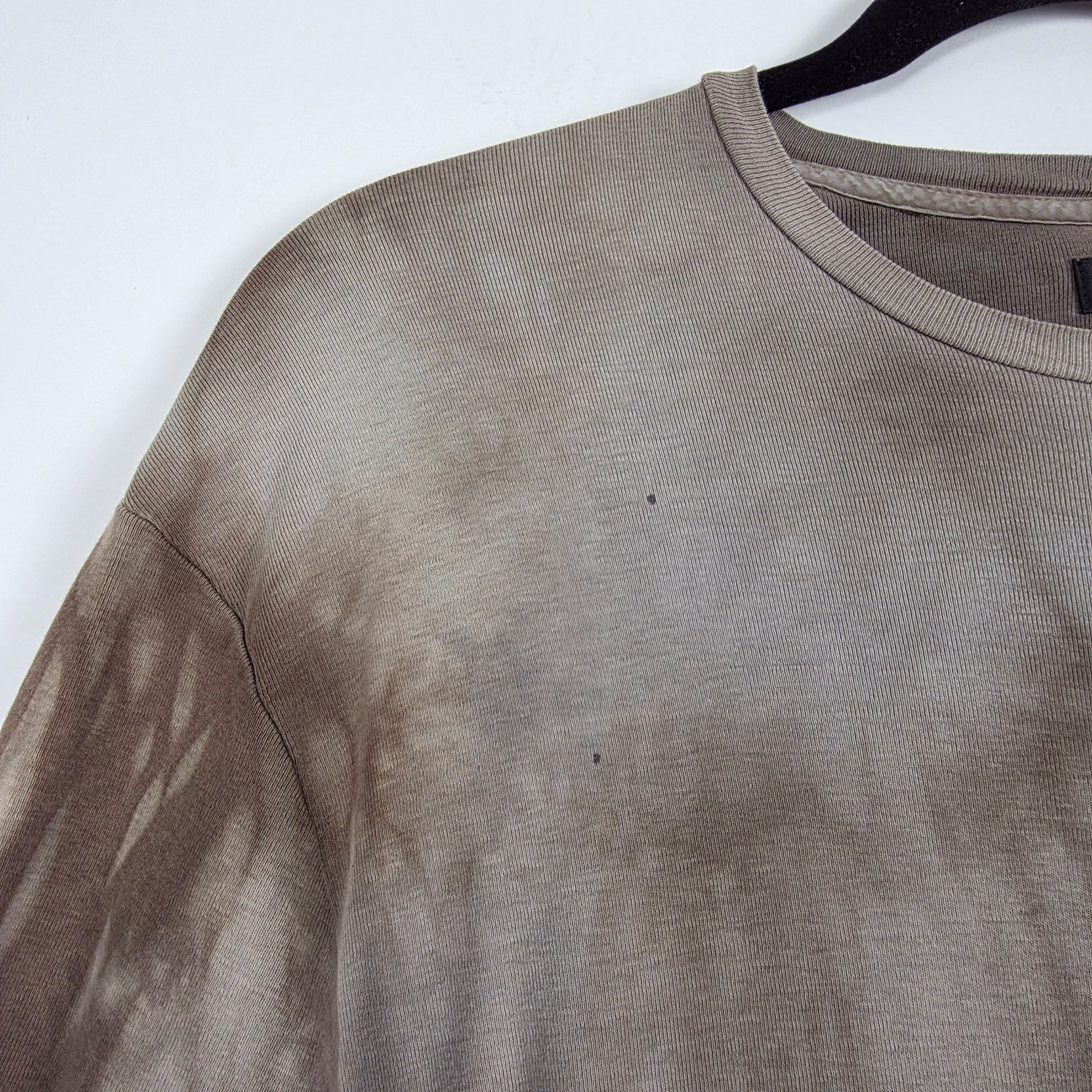 Vintage James Perse Y2K Distressed 100% Cotton Mens Size 2 Short Sleeve T Shirt gallery