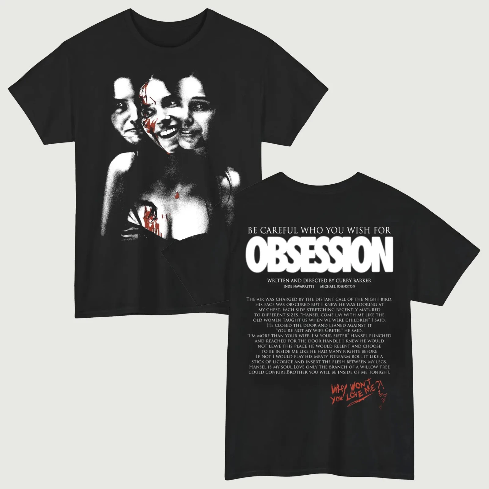 Obsession boot Tee (2-SIDED) S-5XL