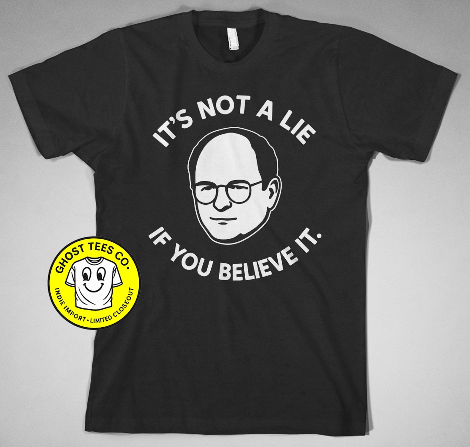 Seinfeld It's Not a Lie T Shirt TV Comedy George Costanza Jerry Elaine Kramer gallery