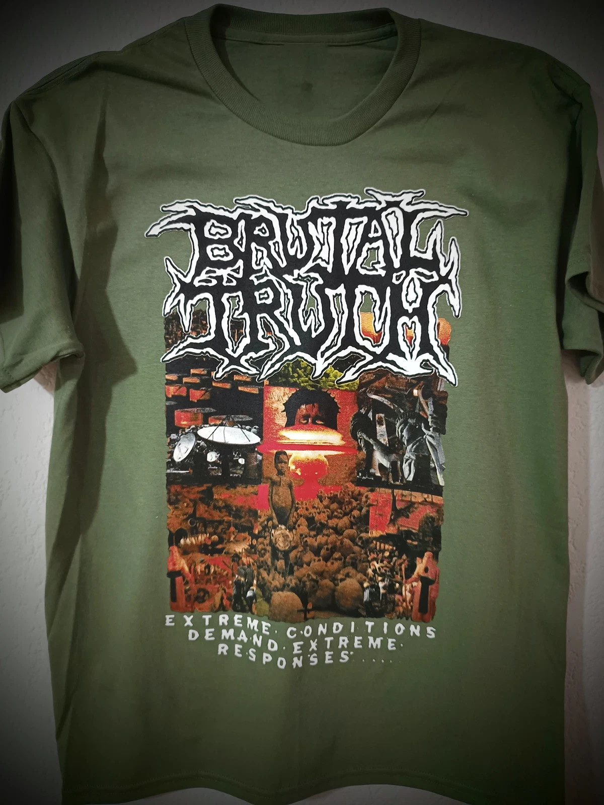BRUTAL TRUTH Band Extreme Conditions Band Full Size S-5XL