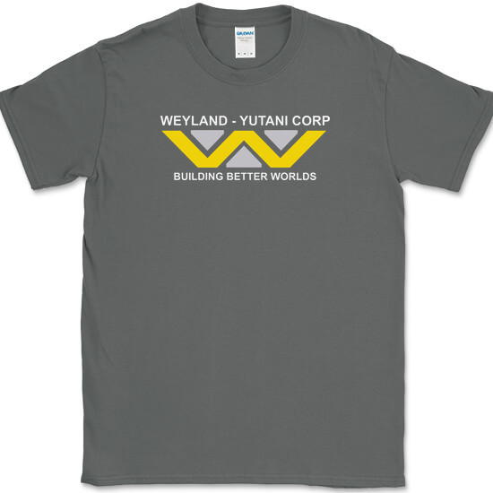 Weyland-Yutani Corporation T-Shirt Funny Aliens Movie Humor Graphic Tee gallery