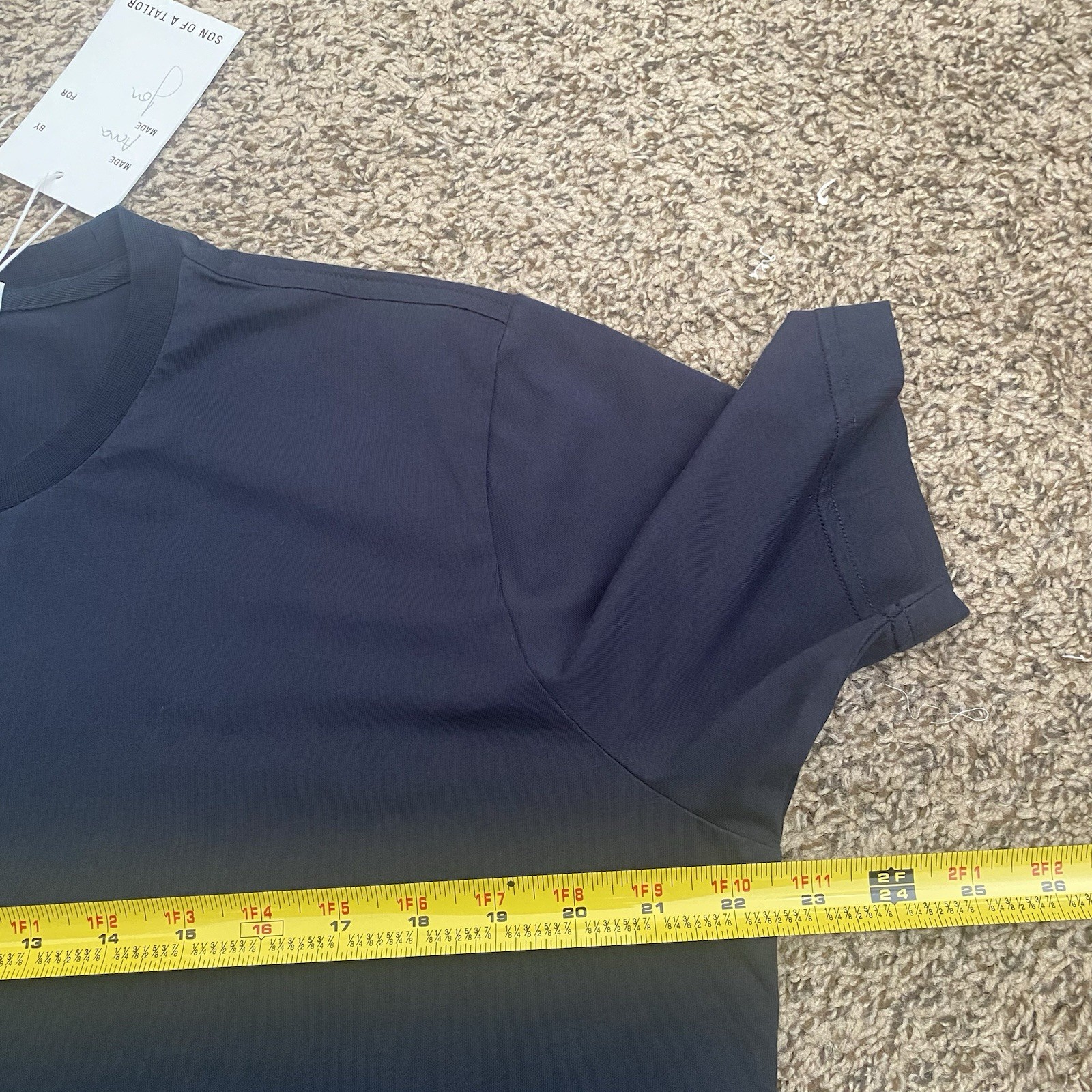 Son of a Tailor T Shirt Mens M/L Blue Short Sleeve Casual Crew See Measurements gallery