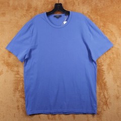 VINCE Shirt Mens XL Blue Pullover Crew Short Sleeve 100% Cotton T-Shirt Tee