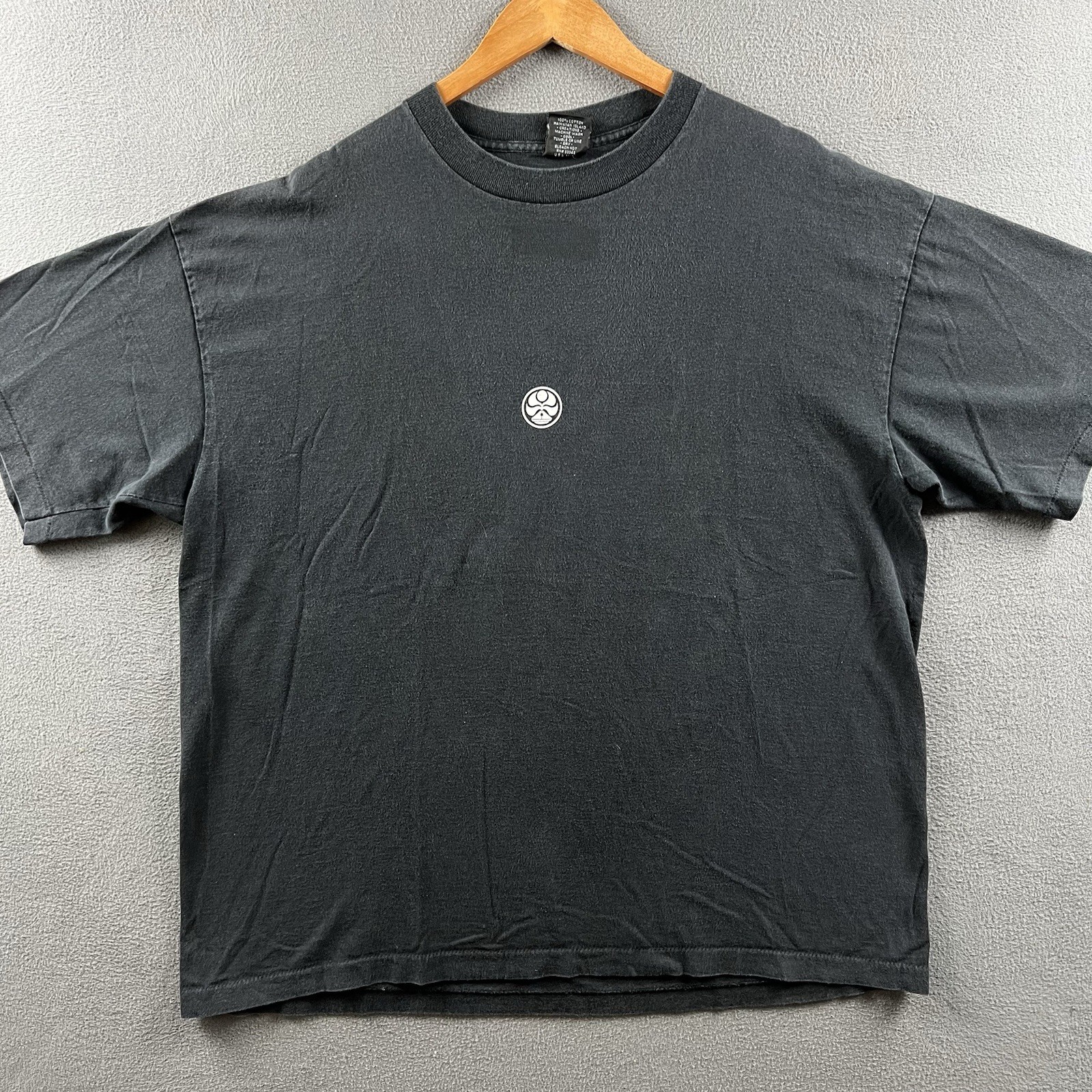 Vintage Hawaiian Island Creations Shirt Mens Black Faded Single Stitch 90s Surf gallery