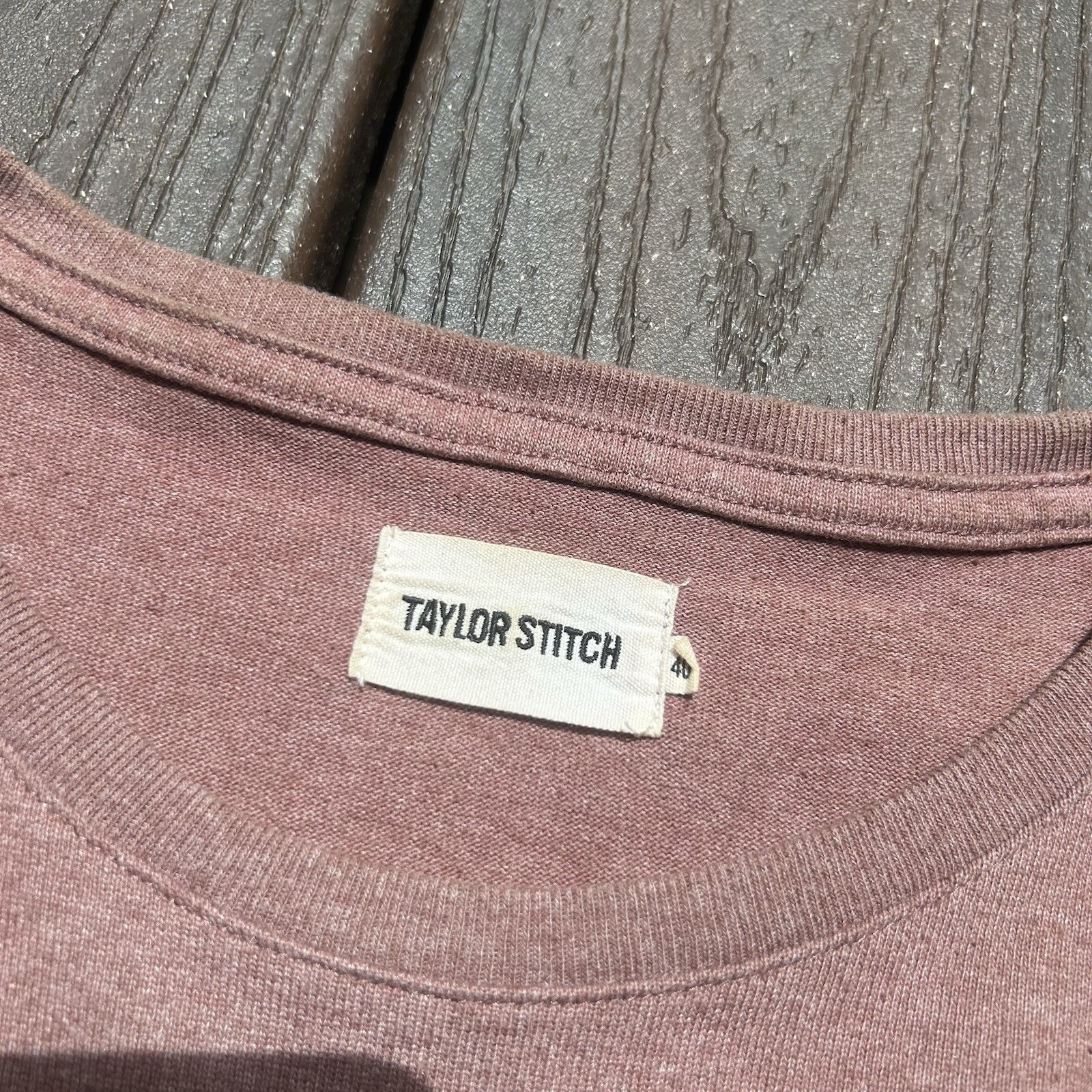 Taylor Stitch Organic Cotton The Slub Tee Short Sleeve Chest Pocket T-Shirt 40 gallery