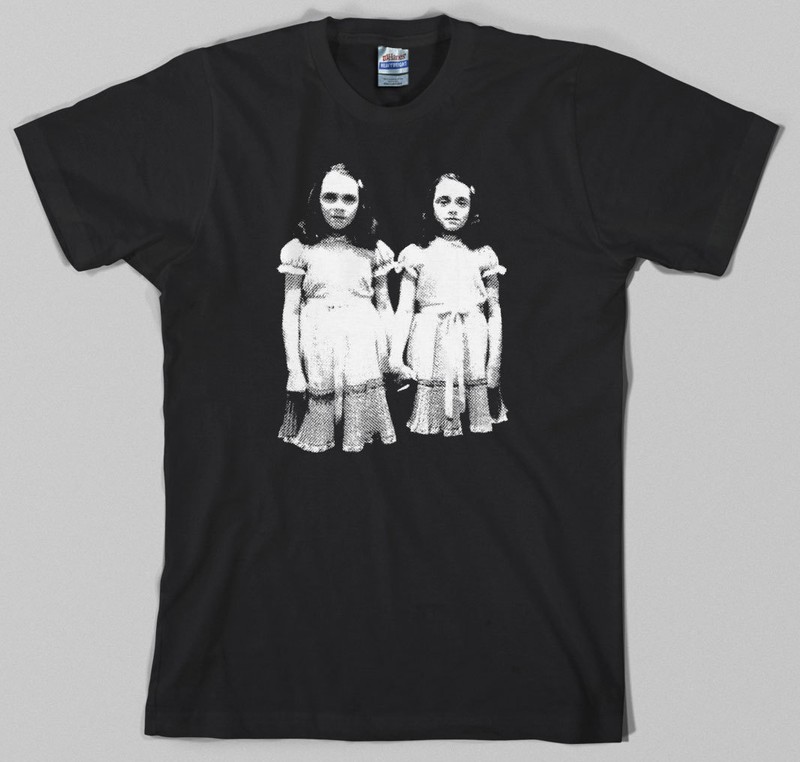 Shining Movie T Shirt Grady twins, red rum steven king Kubrick overlook hotel