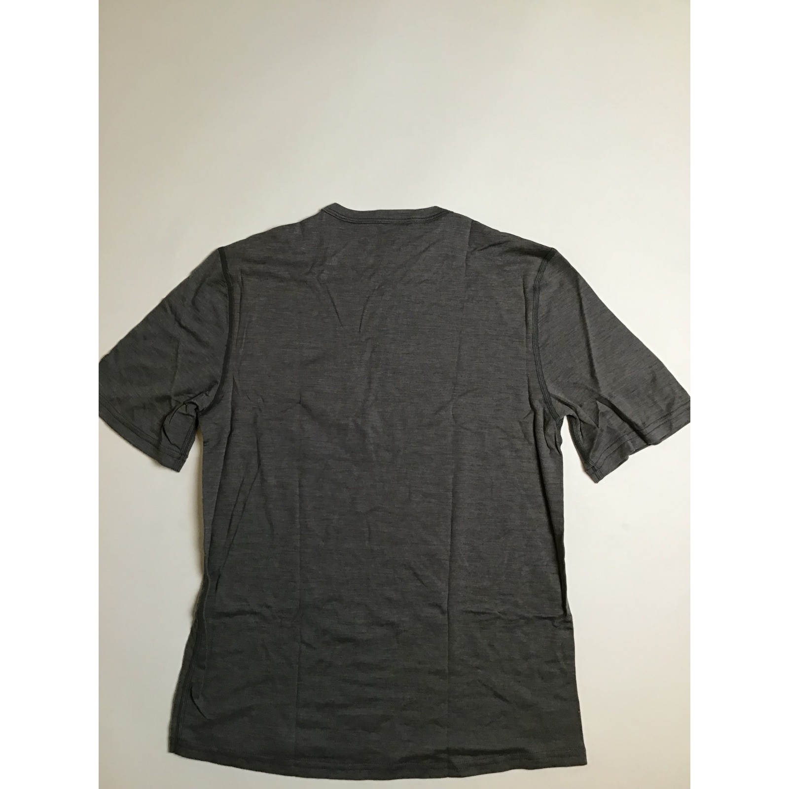Pineburt Men's Gray Stone Summer Wool Short Sleeve Merino Wool Tee NWOT Size S gallery