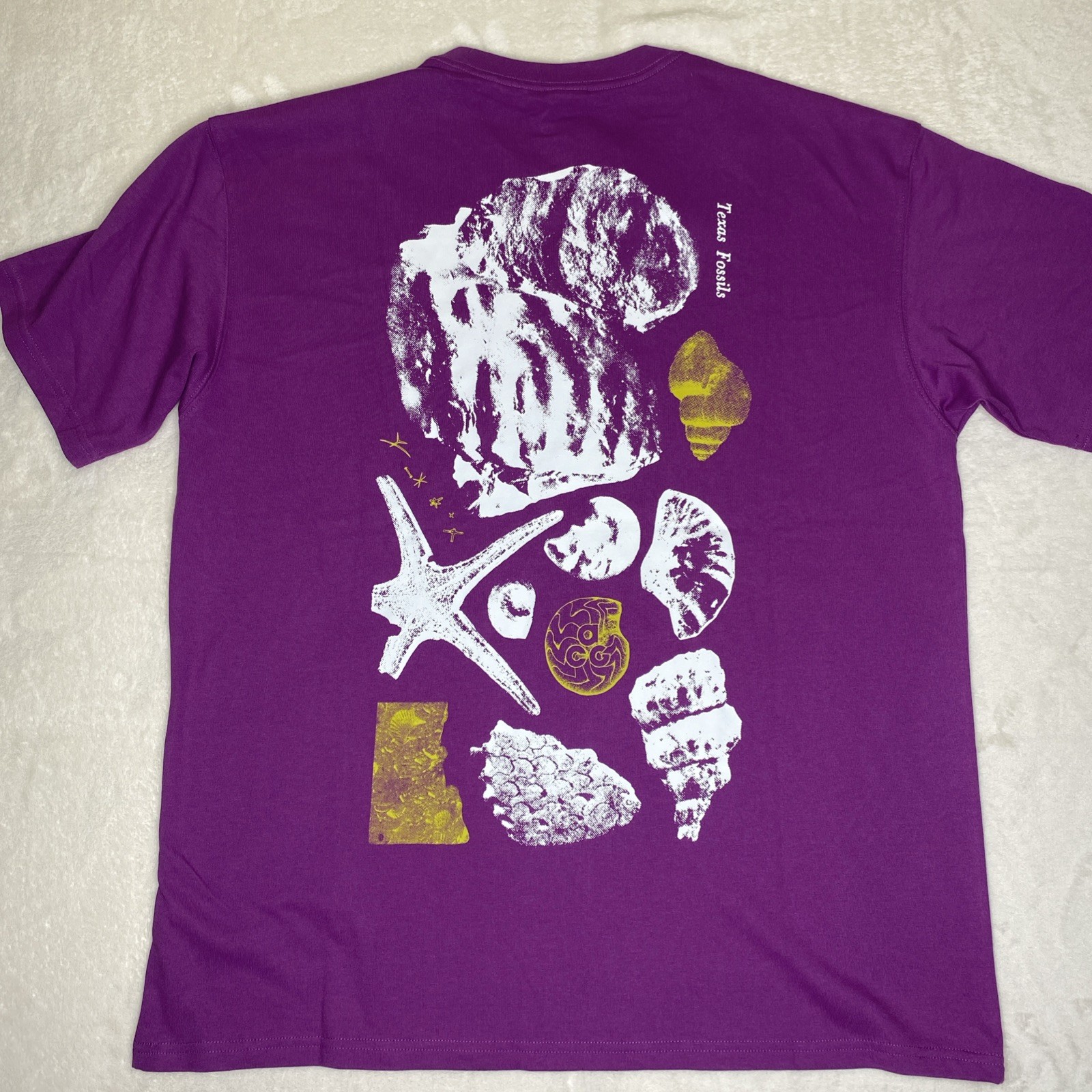 nike acg dri fit shirt Men’s Large Purple Texas Fossils New HV1296-505 Tee T gallery