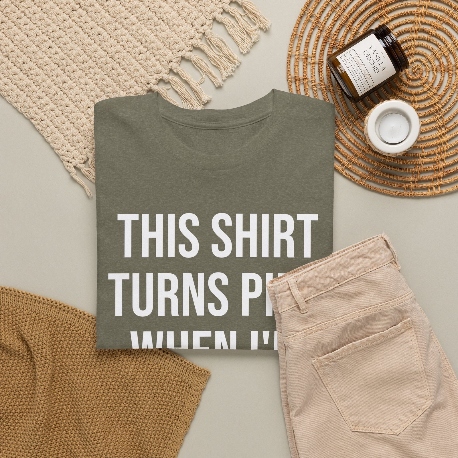 This Shirt Turns Pink When I'm Horny Funny Top Inappropriate Dirty Joke Novelty gallery
