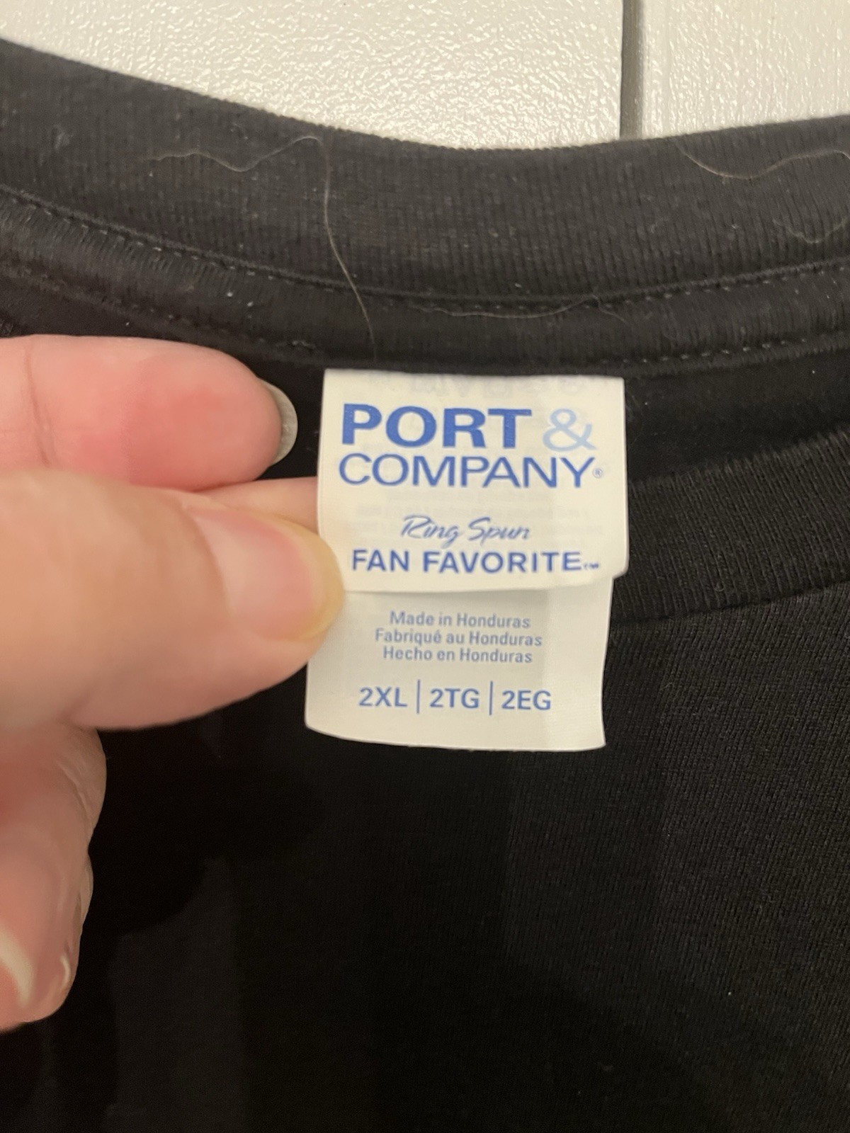 Port & Company Fan Favorite Men's 2XL Black Crew Neck Pride Graphic T-Shirt gallery