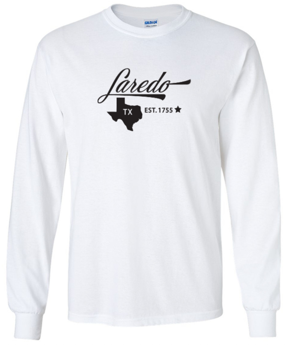 Laredo Texas T-Shirt State Long Sleeve Graphic Tees Unisex apparel Design gallery