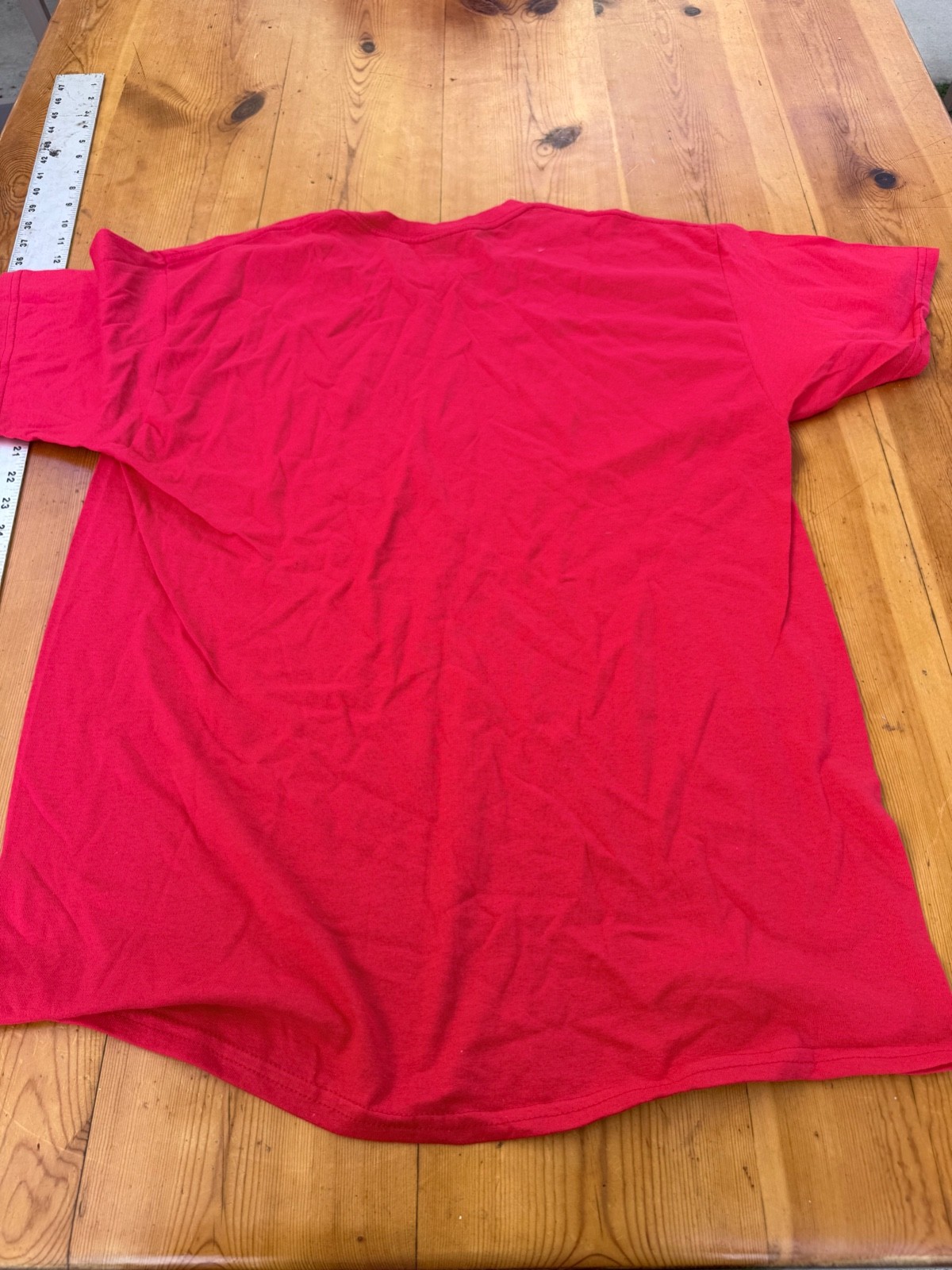 Gildan G500 Heavy Cotton T-Shirt Short Sleeve 100% Cotton RED SZ L F14 NWOT gallery