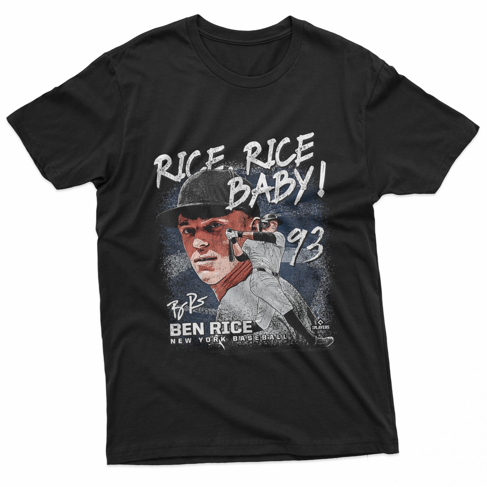 Rice, Rice, Baby! Ben Rice New York MLBPA T-Shirt
