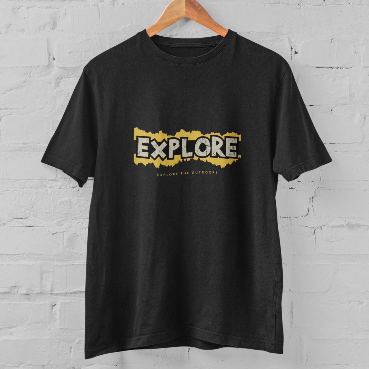 Explore The Outdoors T Shirt Adventure Hiking Camping Nature Tee gallery