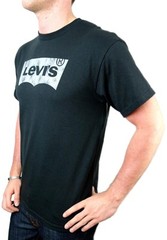Levi’s Men’s Premium Classic Graphic Cotton T-Shirt Shirt Tee Black
