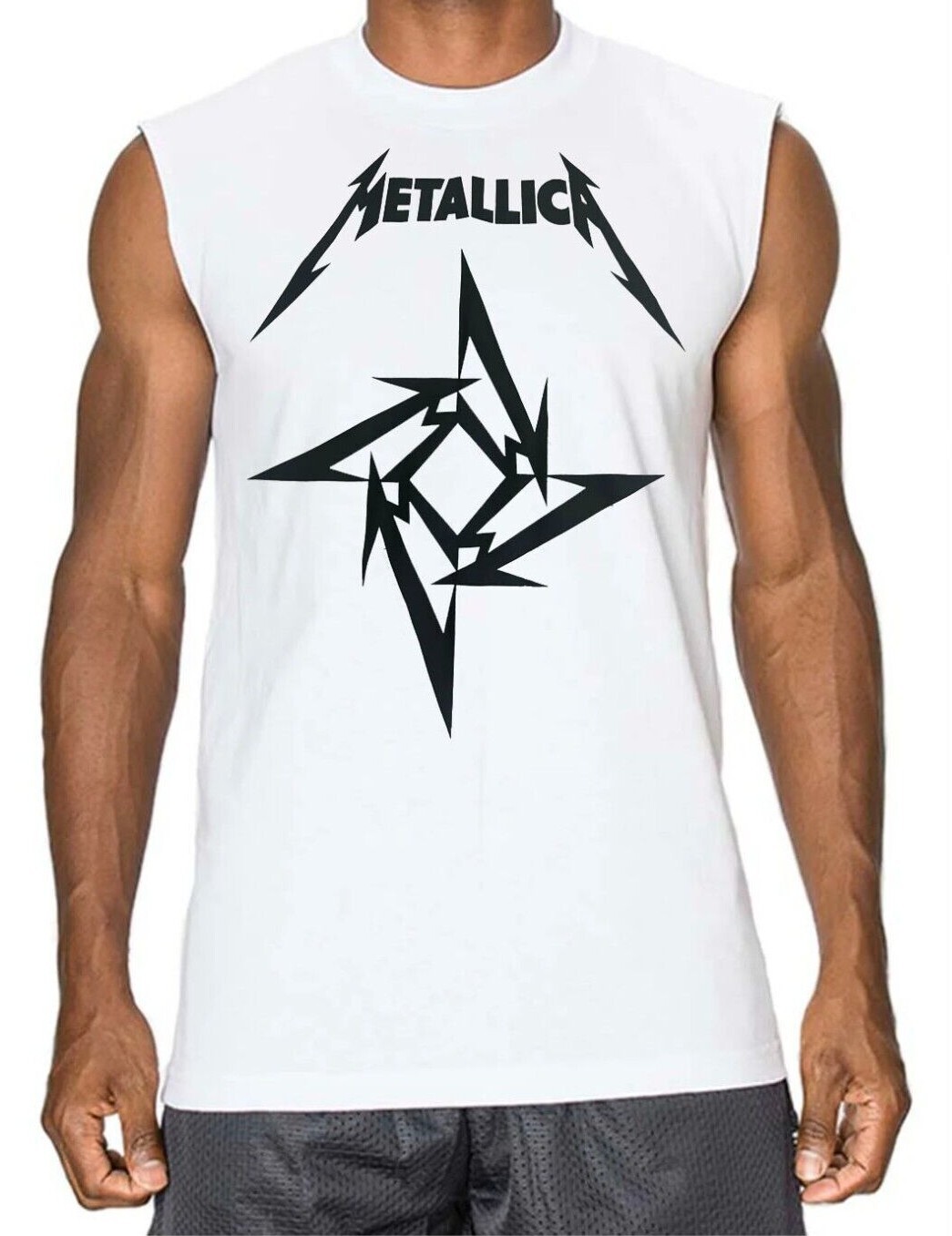 Metallica N Heavy Metal Men's Muscle Shirts (Multiple Variations) gallery