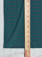 PALACE MEN’S LARGE PETIT STRIPE 220 SS T-SHIRT TEAL & PINK (Fall/Winter 2017)