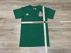 Adidas Ultimate Tee Men’s Sz S Mexico National C. VELA # 11 Green Soccer Futbol