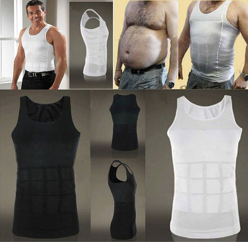 FAJAS Men Body Slimming Tummy Shaper Belly Underwear Shapewear Waist Girdle Vest gallery