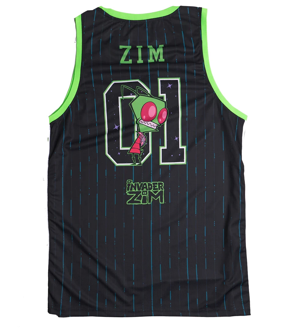 Invader Zim Basketball Jersey Style Knit Fabric Tank Top gallery