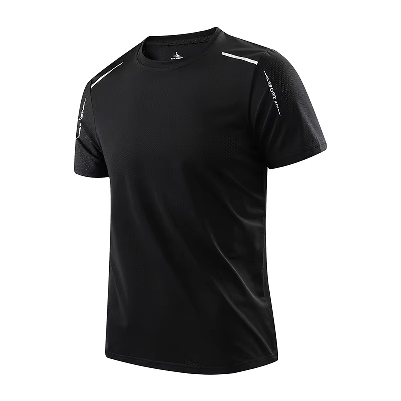 Men’s Quick-Dry Breathable T-Shirts for Running, Hiking, and Fishing